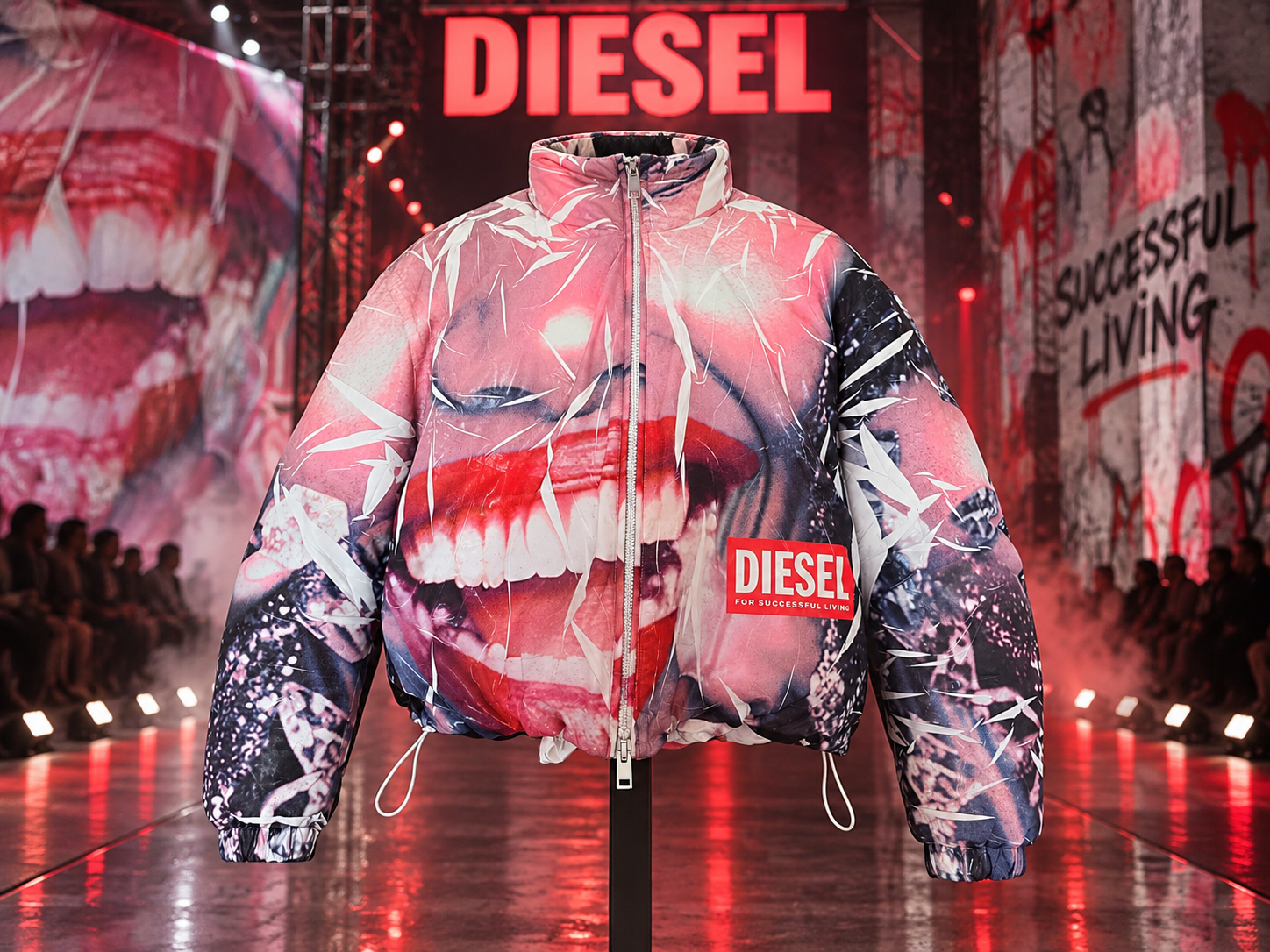 Куртка Diesel W-Maday Padded Jacket НОВАЯ.