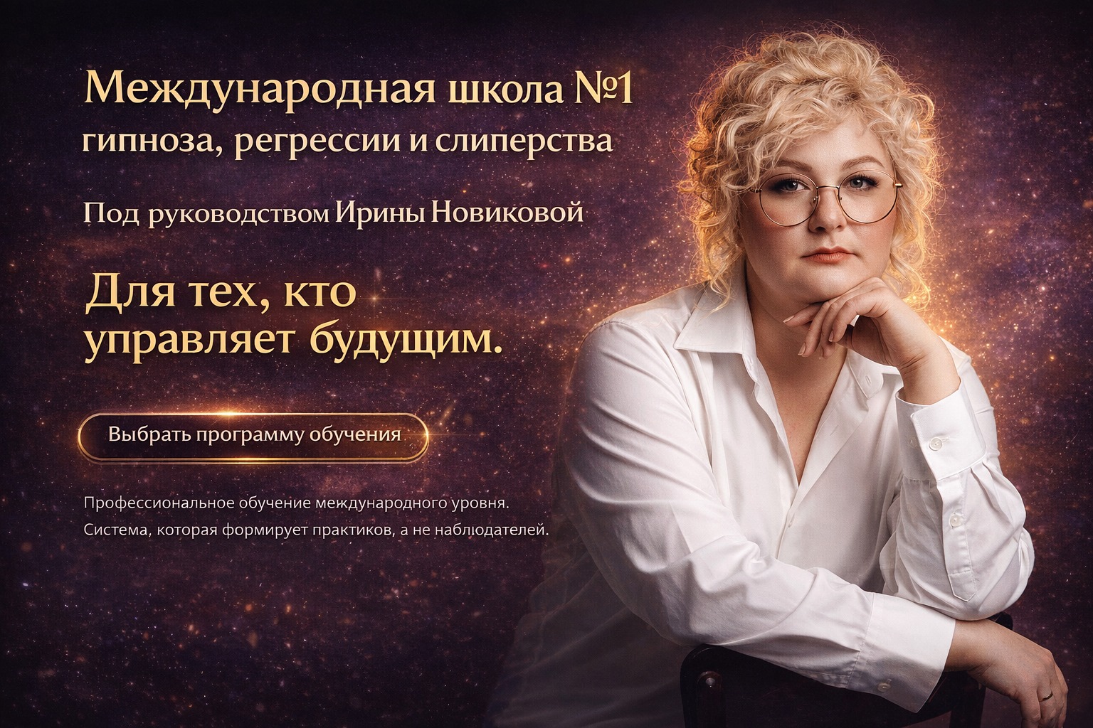 Сеанс регрессии и гипнотерапии.